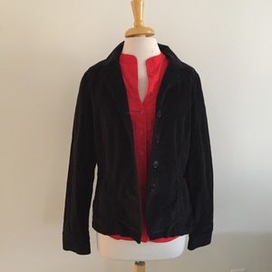 Black Caslon Nordstrom Black Button Down Blazer